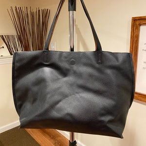 Just Fab Black Tote Bag